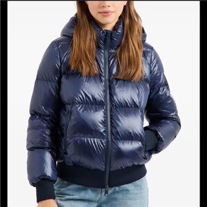 Marmot Helsinki Down Coat in navy